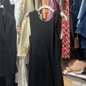 Theory Black Sheath Dress